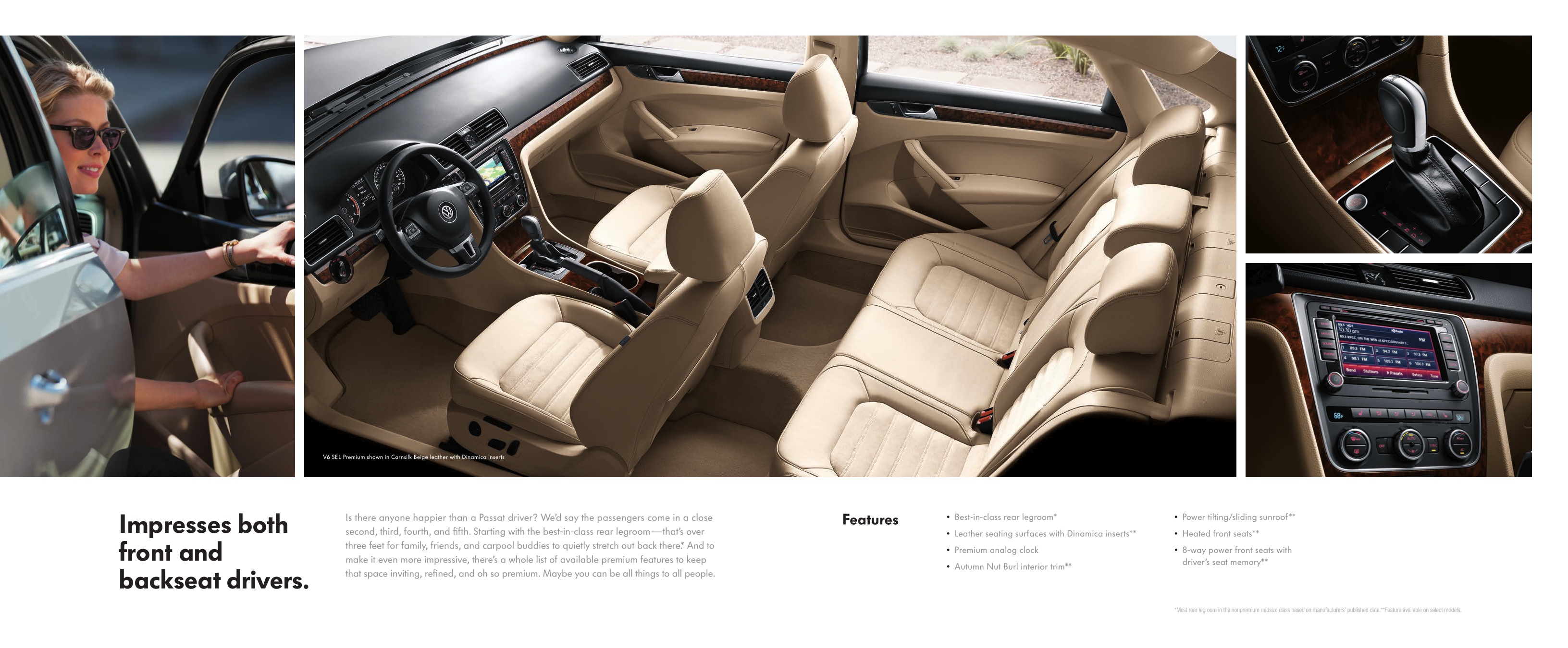 2013 VW Passat Brochure Page 2